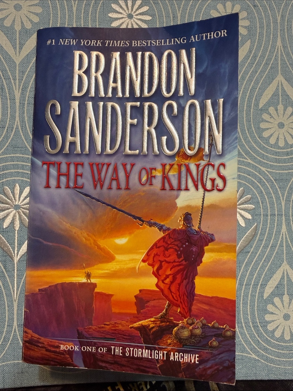 Epic Fantasy Book: The Way of Kings by Brandon Sanderson